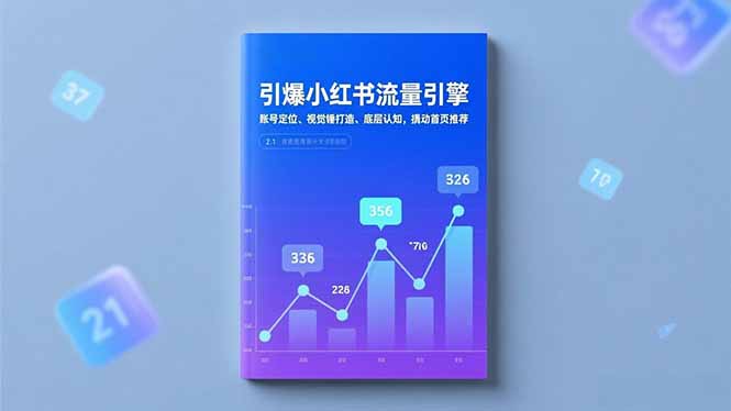 引爆小红书流量引擎，账号定位、视觉锤打造、底层认知，撬动首页推荐-伯乐项目网