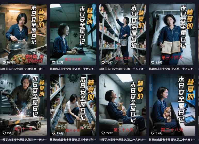 十个作品涨粉近20W!用AI制作末日安全日记连载,日入4位数,评论区爆肝求更新(附详细步骤)-伯乐项目网