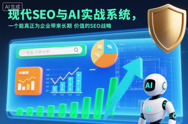 现代SEO与AI实战系统，一个能真正为企业带来长期价值的SEO战略(英语+中文字幕)-伯乐项目网