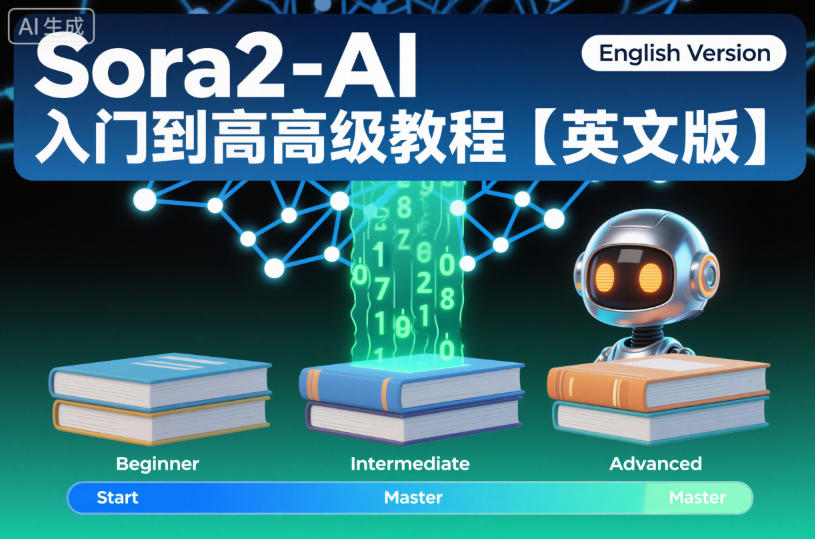 Sora2-AI入门到高级教程【英文版】-伯乐项目网